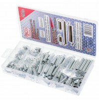 ASSORTIMENTO SET KIT 200 pezzi MOLLE DI ESPANSIONE E DI COMPRESSIONE BGS 4026947080475