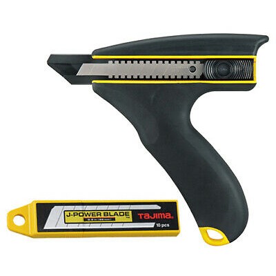 CUTTER CON IMPUGNATURA STRONG-J GRIP + BOX LAME 22 mm TAJIMA PROFESSIONALE 4975364112507-0