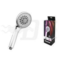 DIANHYDRO DOCCIA DOCCETTA Ø 110 mm A LED 3 COLORI LUCE CROMOTERAPIA 3 FUNZIONI 8033408856605