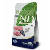 FARMINA N&D GRAIN FREE GATTO ADULT AGNELLO E MIRTILLO 