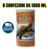 GAMBERETTI PER TARTARUGHE GAMBERI GRANDI 3 CM  CONFEZIONE 6 PEZZI 1000 ML 8019597525256