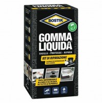 KIT RIPARAZIONE GOMMA LIQUIDA IMPERMEABILIZZANTE 5 pezzi 