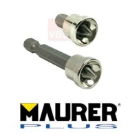 MAURER PLUS INSERTO PER VITI CARTONGESSO PH2 25 mm / 50 mm PUNTA BIT IN ACCIAIO 