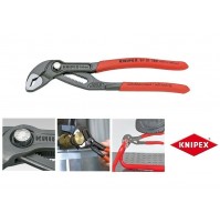 PINZA A PAPPAGALLO REGOLABILE con impugnatura antiscivolo KNIPEX COBRA 180 mm 4003773022015