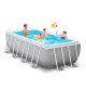 PISCINA RETTANGOLARE CON STRUTTURA FUORI TERRA 400x200xh122 cm INTEX + ACCESSORI 6941057420493