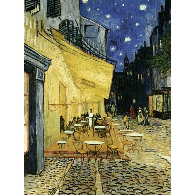 Puzzle 1000 Pezzi Caffè di notte, Van Gogh Ravensburger 15373 4005556153732-0