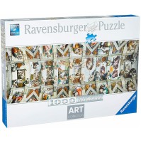 Puzzle 1000 Pezzi Cappella Sistina Ravensburger ‎15062 4005556150625