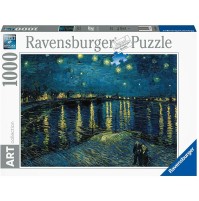Puzzle 1000 Pezzi Van Gogh Notte stellata Ravensburger 15614 4005556156146
