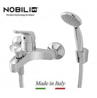 RUBINETTO MISCELATORE MONOCOMANDO PER VASCA BAGNO NOBILI SERIE ITALIA CROMATO 8018014764377