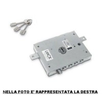 SERRATURA A DOPPIA MAPPA PER PORTE BLINDATE ENTRATA 60 mm ATRA DIERRE 6111 6112 