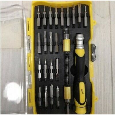 SET KIT 23 PEZZI GIRAVITE CACCIAVITE CON PORTAINSERTI INSERTI DI PRECISIONE HAND 8055742844780-0