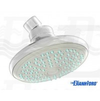 SOFFIONE DOCCIA MONOGETTO ANTICALCARE mod. IZAR Ø 125 mm CROMO LUCIDO DIANHYDRO 8033408067742