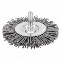 SPAZZOLA CIRCOLARE CON GAMBO Ø mm  75 - spessore fili 10 mm 5035048375662