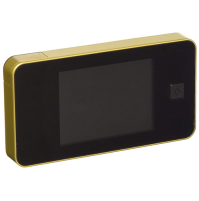 SPIONCINO DIGITALE CON TELECAMERA ORO 125X68X15MM 5052847034316