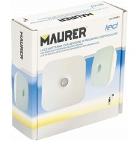 Sensore Di Presenza A Batteria Con Luce Maurer 8000071813532