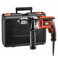 TRAPANO ELETTRICO REVERSIBILE A PERCUSSIONE 850W CON VALIGETTA Black&Decker 5035048335475