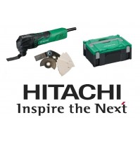 UTENSILE ELETTRICO MULTIFUNZIONE 350W HITACHI CV350V CON VALIGETTA E 8 ACCESSORI 4966376240173